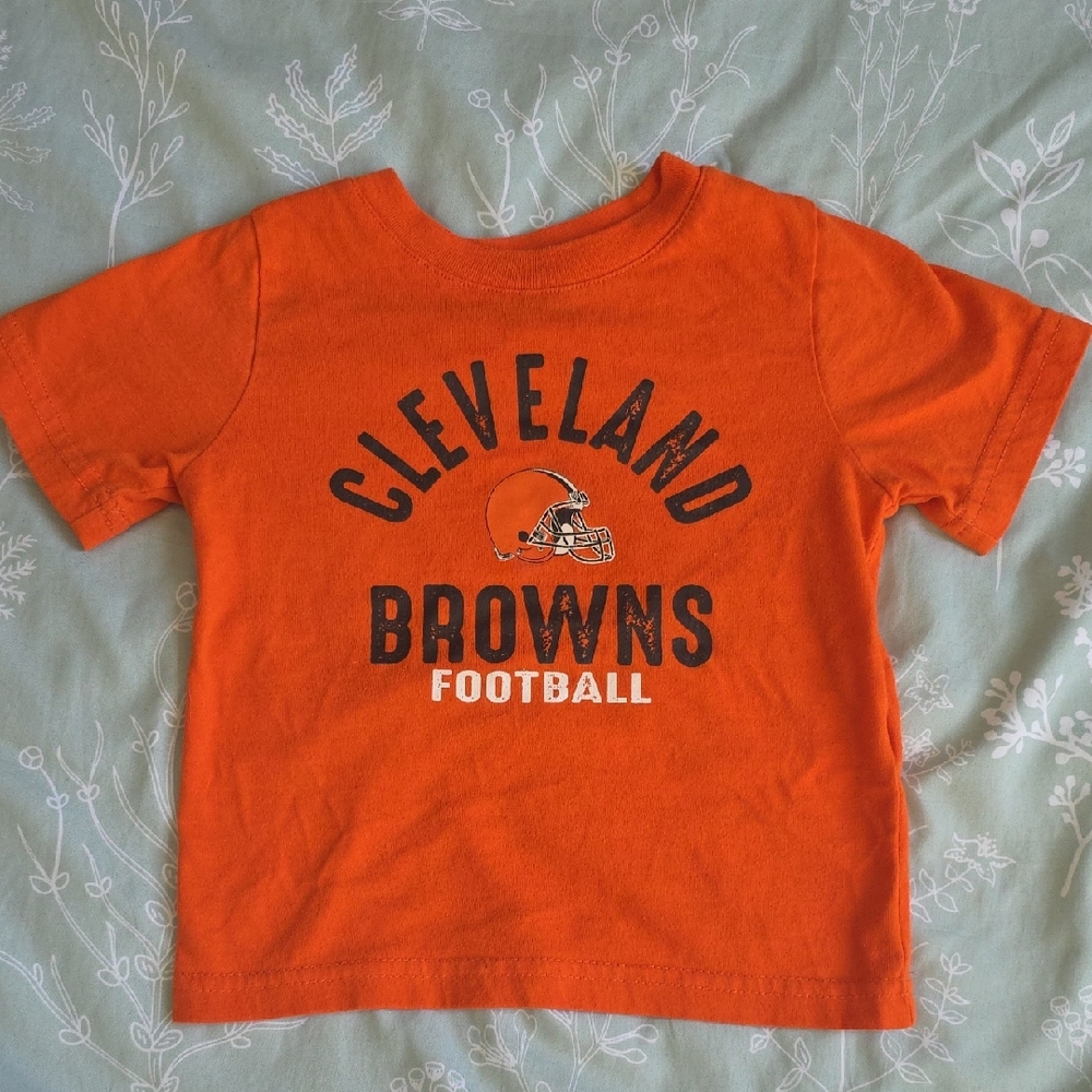 NFL Cleveland Browns Kids Orange Tee